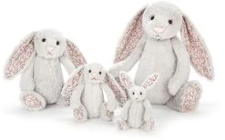 Jellycat Blossom Silber Plüschtier Hase Mittelgroß - 31 Cm -Plüschtiere 4