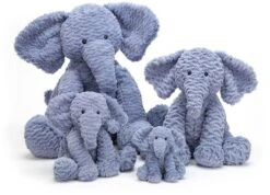 Jellycat Fuddlewuddle Elefant Mittelgroß - 23 Cm -Plüschtiere fw6euk 4