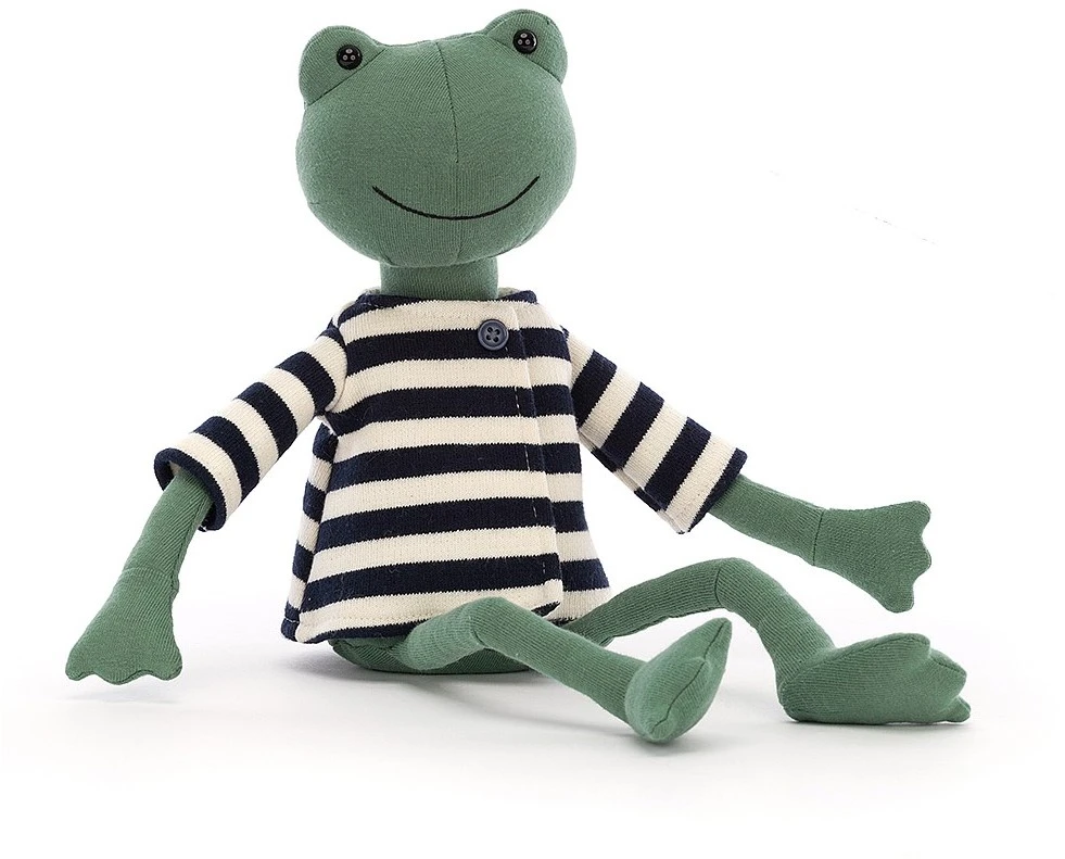 Geleekatze Kuscheltier Francisco Frosch - 7x10x36cm 1 Geleekatze Kuscheltier Francisco Frosch - 7x10x36cm