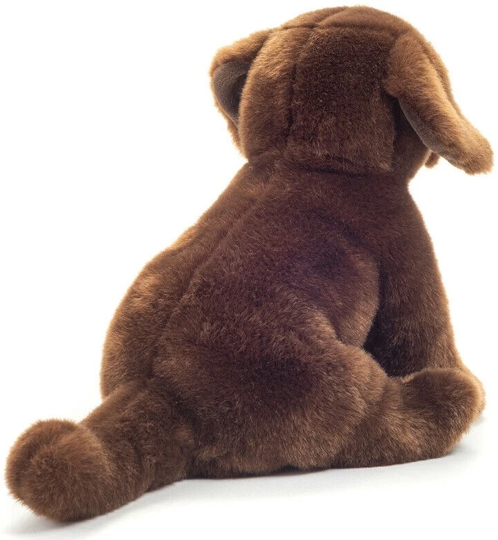 Hermann Teddy Kuscheltier Labrador Sitzend Dunkelbraun - 25 Cm 2 Hermann Teddy Kuscheltier Labrador Sitzend Dunkelbraun - 25 Cm – Bild 2