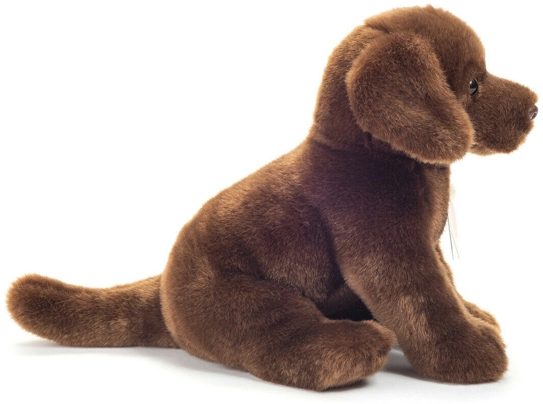 Hermann Teddy Kuscheltier Labrador Sitzend Dunkelbraun - 25 Cm 3 Hermann Teddy Kuscheltier Labrador Sitzend Dunkelbraun - 25 Cm – Bild 3