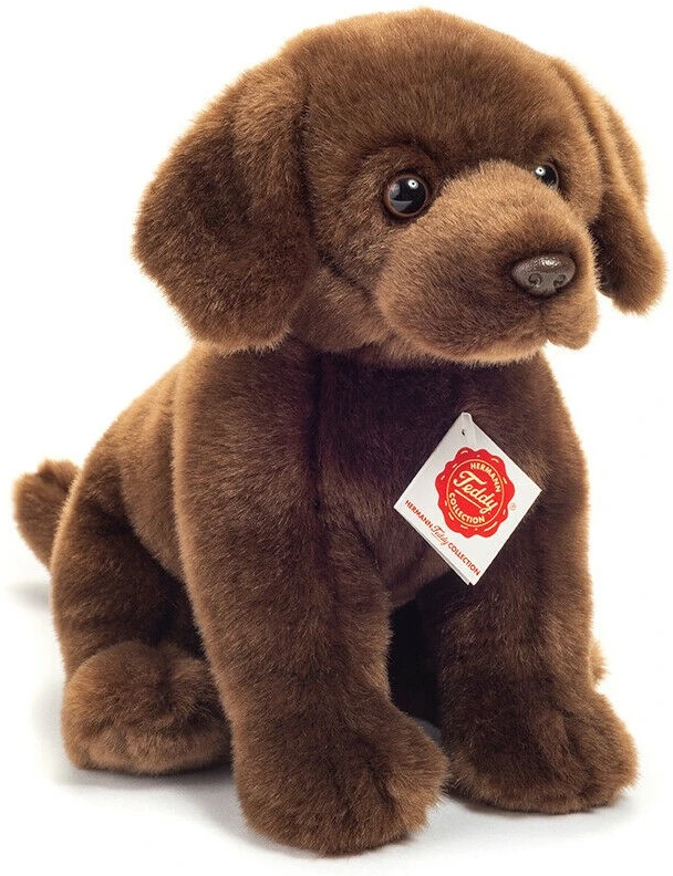 Hermann Teddy Kuscheltier Labrador Sitzend Dunkelbraun - 25 Cm 1 Hermann Teddy Kuscheltier Labrador Sitzend Dunkelbraun - 25 Cm