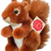 Hermann Teddy Stofftier Eichhörnchen 14 Cm