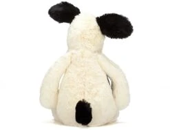 Jellycat Bashful Welpe Schwarz Und Cremefarben Mittelgroß - 31cm -Plüschtiere jellycat bashful welpe schwarz und cremefarben mittelgross 31cm 3