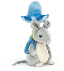 Jellycat Kuscheltier Maus Blumensammler - 22 Cm