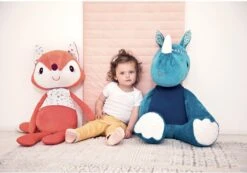 Lilliputiens MARIUS Nashorn -Plüschtiere lilliputiens marius nashorn 3