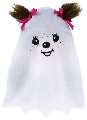 Sekiguchi 242092 - Original Monchhichi Mädchen "Freundlicher Geist", Plüsch-Figur Mit Weißem Flatter-Umhang Und Schleife Im Haar, Kuscheltier Aus Braunem Plüsch, Ca. 20 Cm Groß 1 Sekiguchi 242092 - Original Monchhichi Mädchen "Freundlicher Geist", Plüsch-Figur Mit Weißem Flatter-Umhang Und Schleife Im Haar, Kuscheltier Aus Braunem Plüsch, Ca. 20 Cm Groß