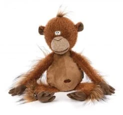 SIGIKID 38741 Mon Key Beasts Town Kinder Und Erwachsene Kuscheltier Empfohlen Ab 3 Jahren Braun