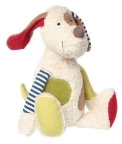 SIGIKID 38764 Kuscheltier Hund Green Mädchen Und Jungen Babyspielzeug Empfohlen Ab Geburt Mehrfarbig